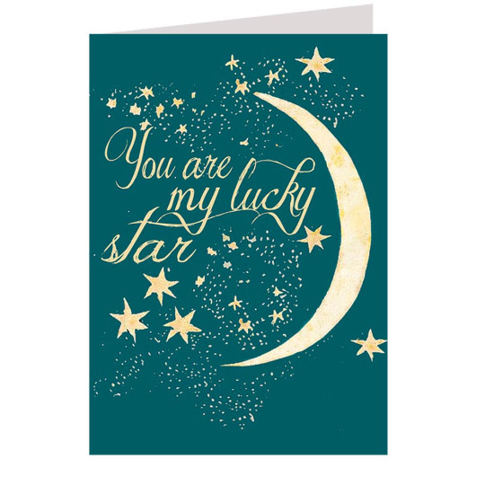 You Are My Lucky Star Celestial Card ~ England
